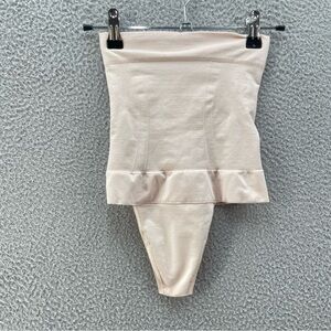 Secret By Victorias Secret Shapewear Women Small Embracer Waist Cincher Thong
